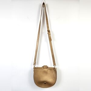 Meile Blanco Women's Elegant Tan Leather Crossbody Bag Wristlet Should Purse